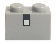 Plaatje in Gallery viewer laden, LEGO® Steen met Motief Licht Blauwachtig Grijs 3004pb183