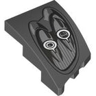 LEGO® Wig met Motief Donker Blauwachtig Grijs 80177pb006