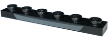 Plaatje in Gallery viewer laden, LEGO® los onderdeel Plaat met Motief in kleur Zwart 3666pb01