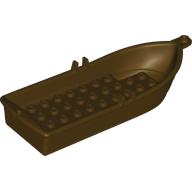Plaatje in Gallery viewer laden, LEGO® los onderdeel Boot in kleur Donker Bruin 21301
