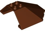 LEGO® los onderdeel Voorruit in kleur Roodachtig Bruin 87606