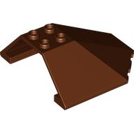 LEGO® los onderdeel Voorruit in kleur Roodachtig Bruin 87606