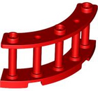 LEGO® los onderdeel Hek in kleur Rood 21229