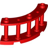 Plaatje in Gallery viewer laden, LEGO® los onderdeel Hek in kleur Rood 21229