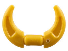 LEGO® los onderdeel Wapen in kleur Parel Goud 3757