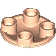 Plaatje in Gallery viewer laden, LEGO® los onderdeel Plaat Rond in kleur Lichte Noga 2654