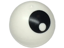 Plaatje in Gallery viewer laden, LEGO® los onderdeel Technisch met Motief Wit 32474pb025