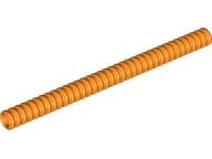 LEGO® los onderdeel Slang Geribbeld in kleur Oranje 78c12