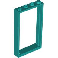 Plaatje in Gallery viewer laden, LEGO® los onderdeel Deurkozijn Donker Turkoois 60596