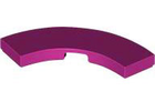 LEGO® los onderdeel Tegel Rond in kleur Magenta 79393