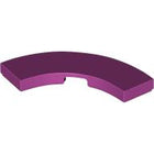 LEGO® los onderdeel Tegel Rond in kleur Magenta 79393