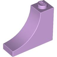 Plaatje in Gallery viewer laden, LEGO® los onderdeel Steen Boog in kleur Lavendel 18653