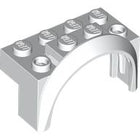 LEGO® los onderdeel Spatbord in kleur Wit 3387