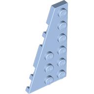 LEGO® los onderdeel Wig Plaat Helder Lichtblauw 54384