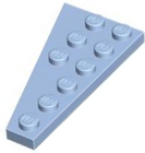LEGO® los onderdeel Wig Plaat Helder Lichtblauw 54383