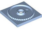 LEGO® los onderdeel Draaischijf Helder Lichtblauw 61485