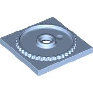 LEGO® los onderdeel Draaischijf Helder Lichtblauw 61485