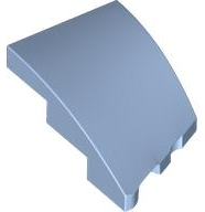 Plaatje in Gallery viewer laden, LEGO® los onderdeel Wig in kleur Helder Lichtblauw 80177