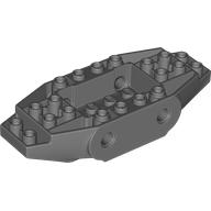 LEGO® los onderdeel Onderstel Donker Blauwachtig Grijs 65186
