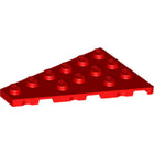 LEGO® los onderdeel Wig Plaat in kleur Rood 48208