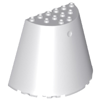 LEGO® los onderdeel Kegel Licht Blauwachtig Grijs 29096
