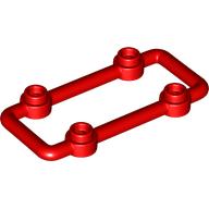 LEGO® los onderdeel Staaf in kleur Rood 23444