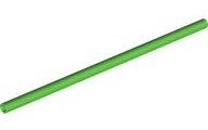 Plaatje in Gallery viewer laden, LEGO® los onderdeel Slang Stijf in kleur Fel Groen 75c10