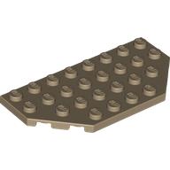 Plaatje in Gallery viewer laden, LEGO® los onderdeel Wig Plaat Donker Geelbruin 68297