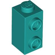 Plaatje in Gallery viewer laden, LEGO® los onderdeel Steen Aangepast Donker Turkoois 32952