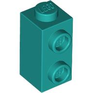 Plaatje in Gallery viewer laden, LEGO® los onderdeel Steen Aangepast Donker Turkoois 32952
