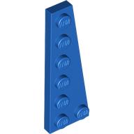 LEGO® los onderdeel Wig Plaat in kleur Blauw 78444