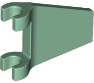 LEGO® los onderdeel Vlag in kleur Zandgroen 80324