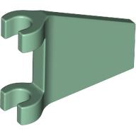 Plaatje in Gallery viewer laden, LEGO® los onderdeel Vlag in kleur Zandgroen 80324