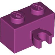 LEGO® los onderdeel Steen Aangepast in kleur Magenta 30237b