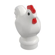 LEGO® los onderdeel Landdier in kleur Wit 1413pb02