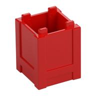 Plaatje in Gallery viewer laden, LEGO® los onderdeel Container in kleur Rood 61780