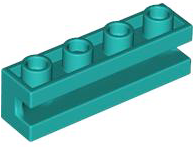 Plaatje in Gallery viewer laden, LEGO® los onderdeel Steen Aangepast Donker Turkoois 2653