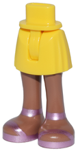 Plaatje in Gallery viewer laden, LEGO® los onderdeel Benen in kleur Geel 35216ac00pb011