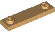 Plaatje in Gallery viewer laden, LEGO® los onderdeel Plaat Aangepast Licht Geelbruin 41740
