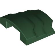 LEGO® los onderdeel Wig in kleur Donkergroen 66955