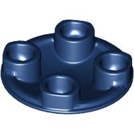 Plaatje in Gallery viewer laden, LEGO® los onderdeel Plaat Rond in kleur Donkerblauw 2654