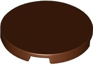 LEGO® los onderdeel Tegel Rond Roodachtig Bruin 67095