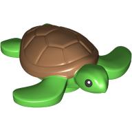 LEGO® los onderdeel Waterdier in kleur Fel Groen 67040pb01