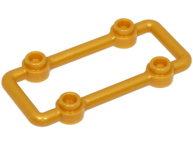 LEGO® los onderdeel Staaf in kleur Parel Goud 23444