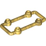 LEGO® los onderdeel Staaf in kleur Parel Goud 23444