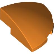 Plaatje in Gallery viewer laden, LEGO® los onderdeel Dakpan Gebogen in kleur Oranje 76797