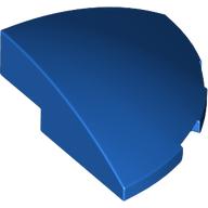 Plaatje in Gallery viewer laden, LEGO® los onderdeel Dakpan Gebogen in kleur Blauw 76797