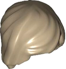 LEGO® los onderdeel Haar in kleur Donker Geelbruin 3884