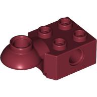 LEGO® los onderdeel Technische Steen Donkerrood 48170