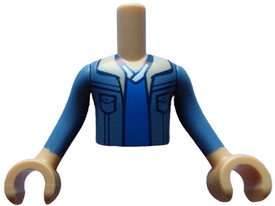 LEGO® los onderdeel Romp Licht Geelbruin FTBpb087c01